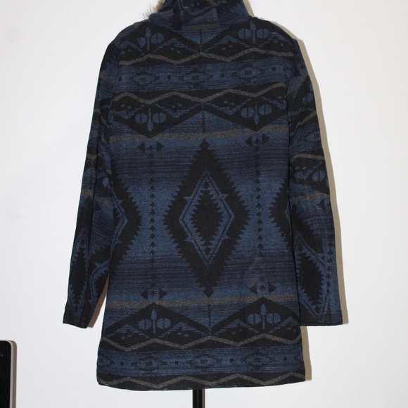 Buffalo Jackson Trading Co. Fur Hooded Fleece Jacket w/ Drawstring. Sz. L - Picture 4 of 12